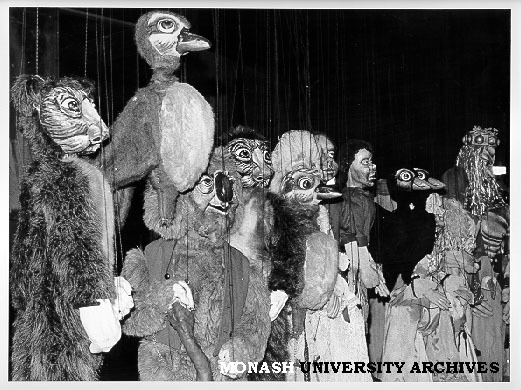 Marionettes from 'The Grand Adventure'