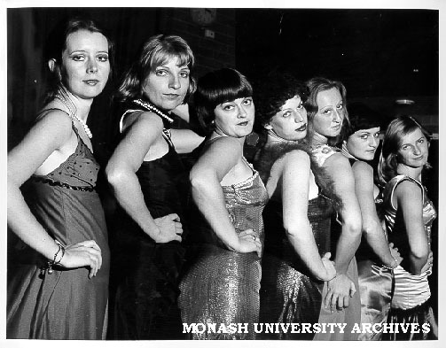 Dance hall hostesses from 'Sweet Charity'