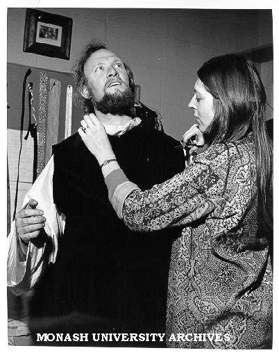 Costume fitting for 'A Winters Tale'