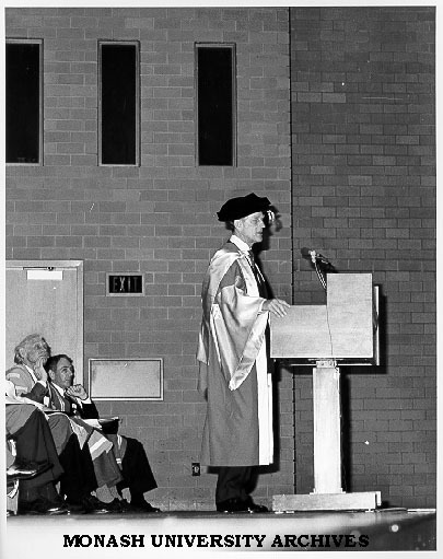 HRH Prince Philip, Duke of Edinburgh, speaking to Jubilee Graduation gathering