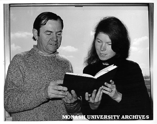 Civil celebrants Bob Harle and Belinda Lamb