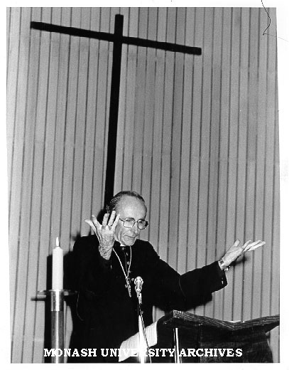 Roman Catholic Archbishop of Melbourne, Dr Frank Little, Religious Centre, Clayton Campus