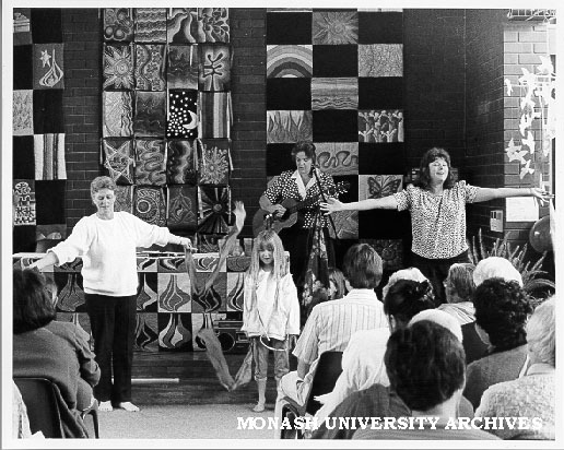 Introductory 'happening' at Women's meeting