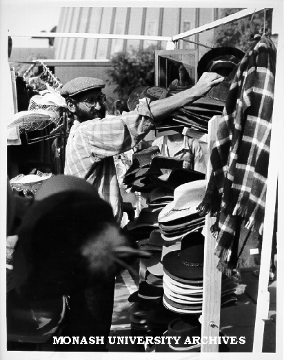 Hat stall, Friday market