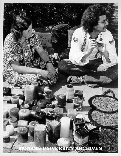 Candle sellers, Friday market