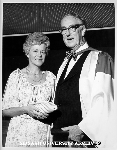 Honorary Doctor of Laws Sir Lance Townsend with Aileen Kingdom