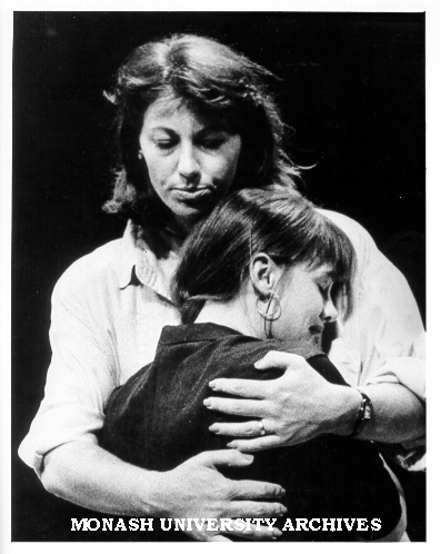 Dina Panozza and Morna Seres in 'Sisters'