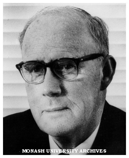 Sir Walter Eric Bassett, member of Monash University Interim Council