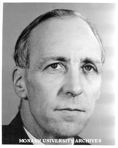 Maurice Rossie Ewing, member of Monash University Interim Council