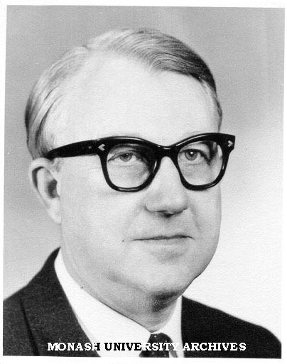 Cedric Lewis Hirst, member of Monash University Interim Council