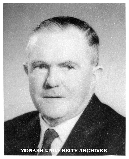 Major General Sir Alan Hollick Ramsay, member of Monash University Interim Council