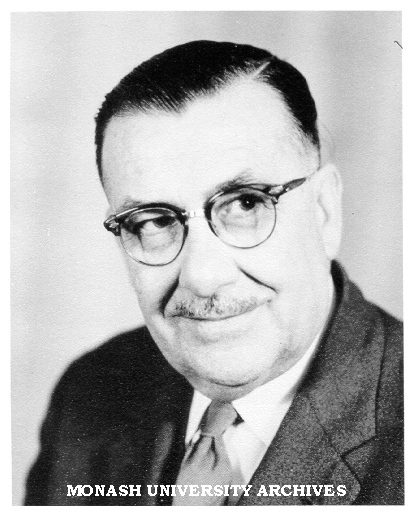 Edgar John Tippett, member of Monash University Interim Council