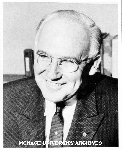 Walter Williams Killough, member of Monash University Interim Council