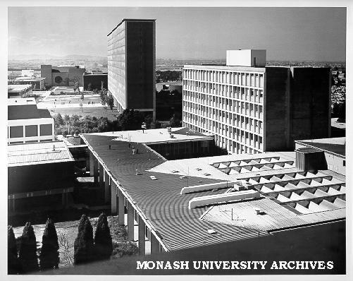 Raised view of forum from Science South