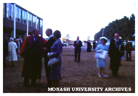 Guests attending opening ceremony