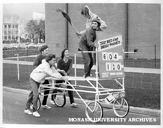 Students from Box Hill High School in marathon for local charities