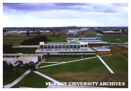 Raised view of Engineering buildings