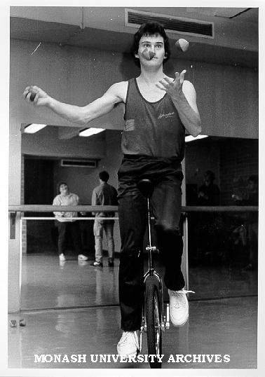 Nicholas Engelman in Union rehearsal room