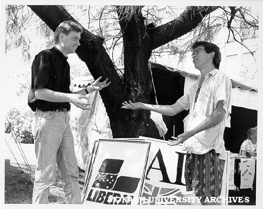 Party representatives, Orientation Week