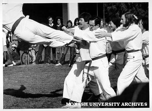 Tae Kwon Do Club demonstration, Open Day