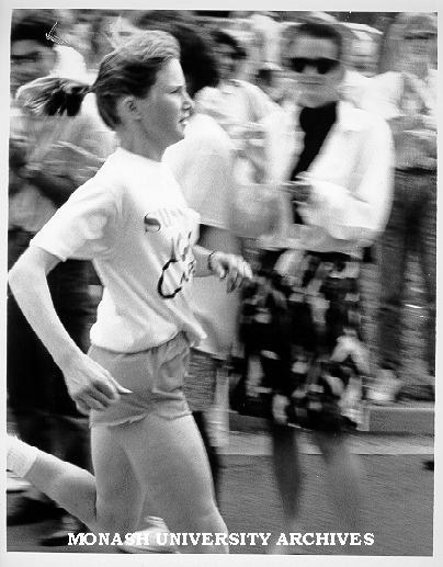 Kylie Lucas, winner of Australian Kidney Foundation fun run