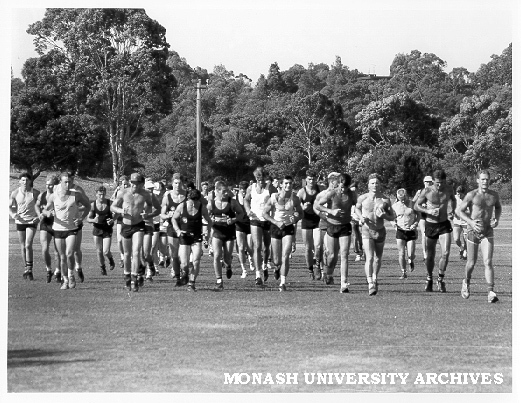 Richmond Football Club training at Monash