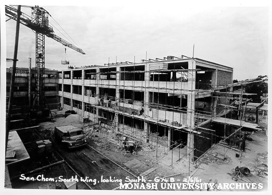 Raised view of senior Chemistry, 2 June 1961