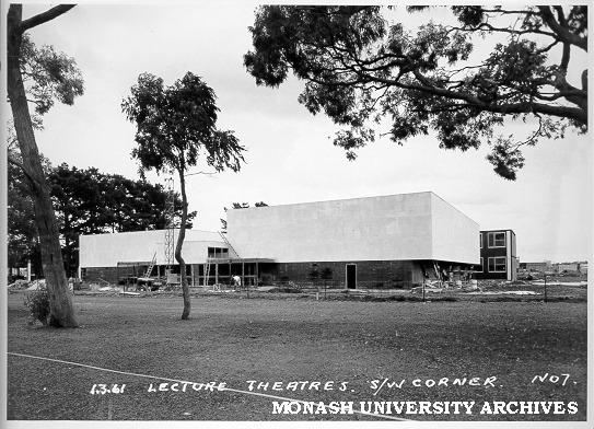 Science lecture theatres, 1 March 1961