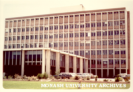 Medicine building, December 1972