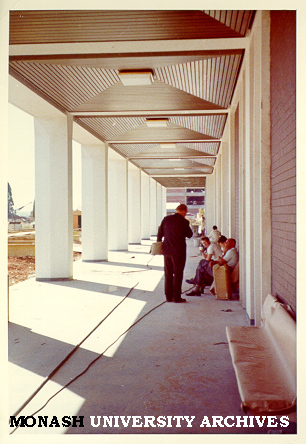 Menzies building walkway