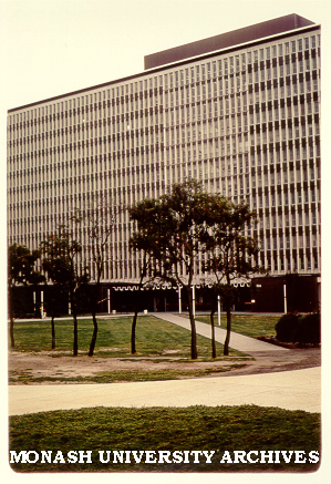 Menzies building, December 1972, from south east