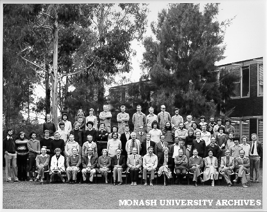 Physics department staff