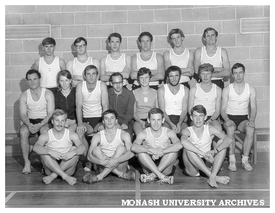 Monash University Athletics Club members