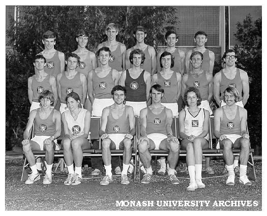 Melbourne University Intervarsity Athletic Team, 1970