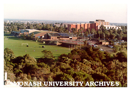 Sports and Recreation Centre with Robert Blackwood Hall in background
