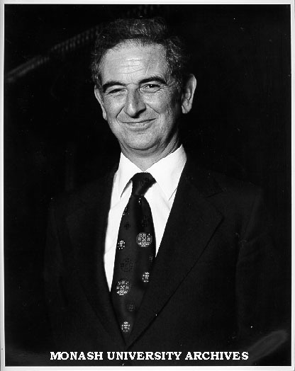 LaTrobe University Vice-Chancellor Professor J. F. Scott