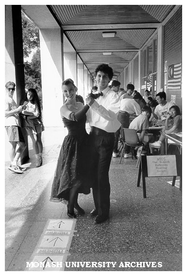 Ballroom Dancing Society demonstration, Orientation Week