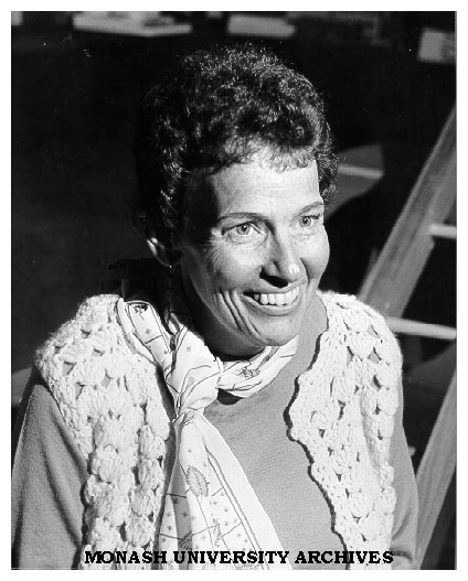 Visitor from Rutgers Medical School Dr Marion Blank