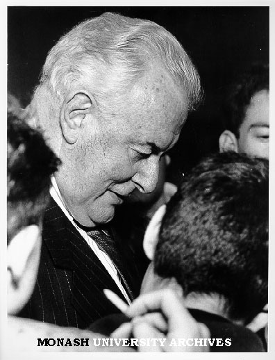 Former Prime Minister Gough Whitlam