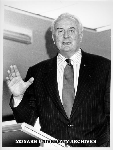Former Prime Minister Gough Whitlam