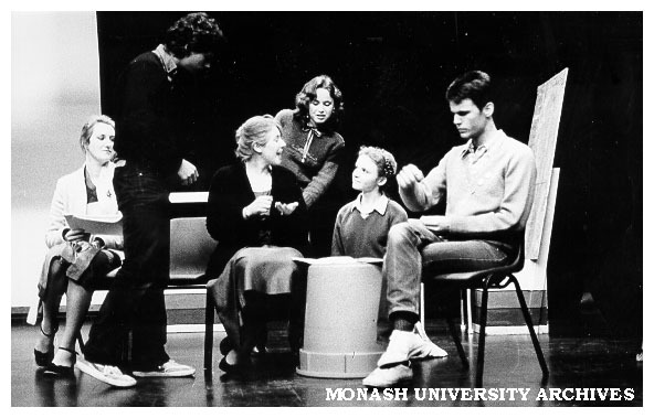 Rehearsal for 'Watch on the Rhine'