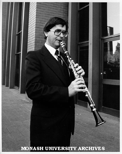 Clarinetist Philip Miechel