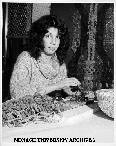 Summer School macrame tutor, Sue Hick