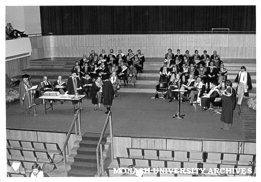 CIT conferring ceremony at Dallas Brooks Hall