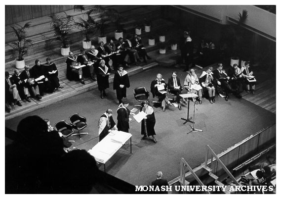CIT conferring ceremony, Dallas Brooks Hall