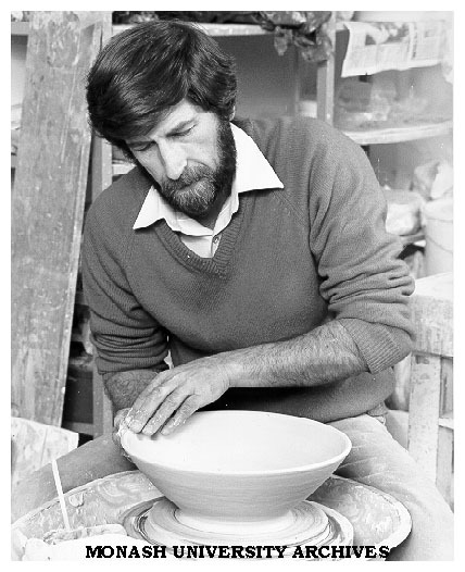 Ceramic Design student Richard Uben