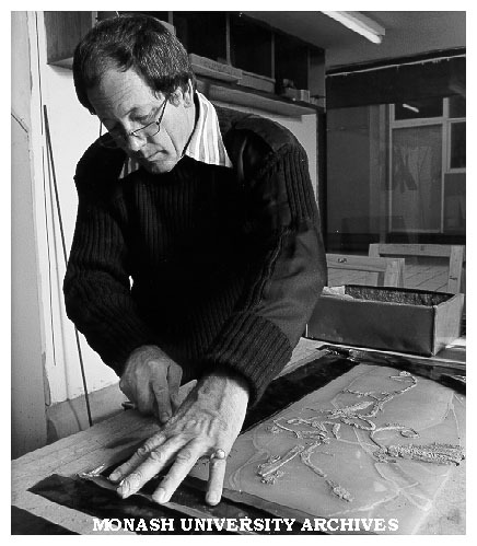 Senior lecturer in Art and Design Klaus Zimmer