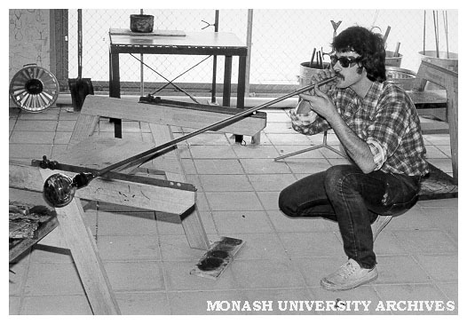 Ceramic Design student Geoff Viner