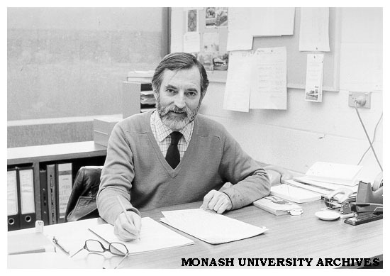 Principal lecturer in literature Mr Brian McFarlane