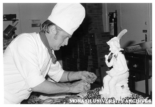 Catering Manager Alan Nicholson